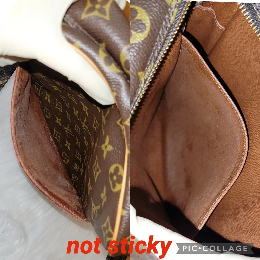 ππ₯Rare π₯π π―%Authentic Louis Vuitton Danube MM Crossbody Bag Monogram Canvas - Picture 13 of 16
